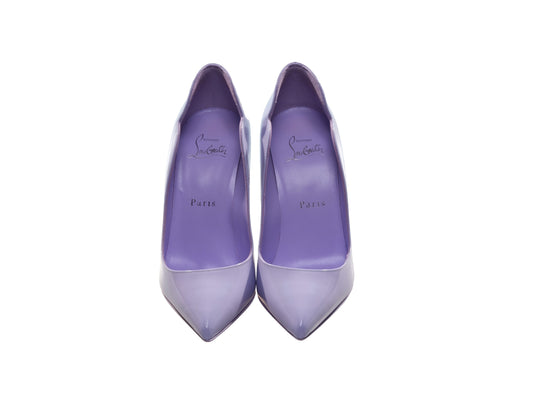Christian Louboutin Hot Chick 100 Lilac Patent Leather High Heel Pump