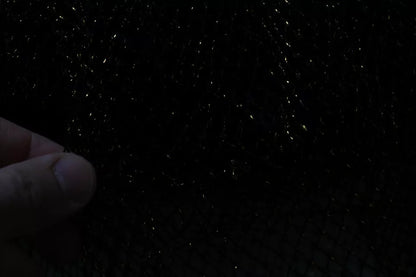Dolce & Gabbana Black Gold Crystal Heart A-line Dress