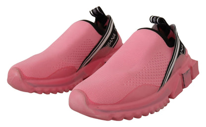 حذاء دولتشي آند غابانا شيك سورينتو سهل الارتداء باللون الوردي