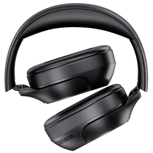 AWEI A770BL Noise Cancelling Headphones Bluetooth 5.0, Stereo Headphones, with Hi-Fi, Microphone, Wireless Wired Switch (Black)