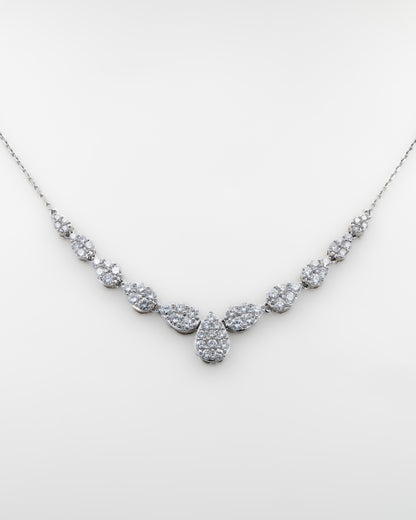 NATURAL DIAMOND CLASSY NECKLACE