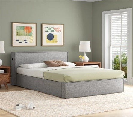Minimalist Upholstered Bed