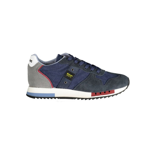 Blauer Blue Polyester Sneaker