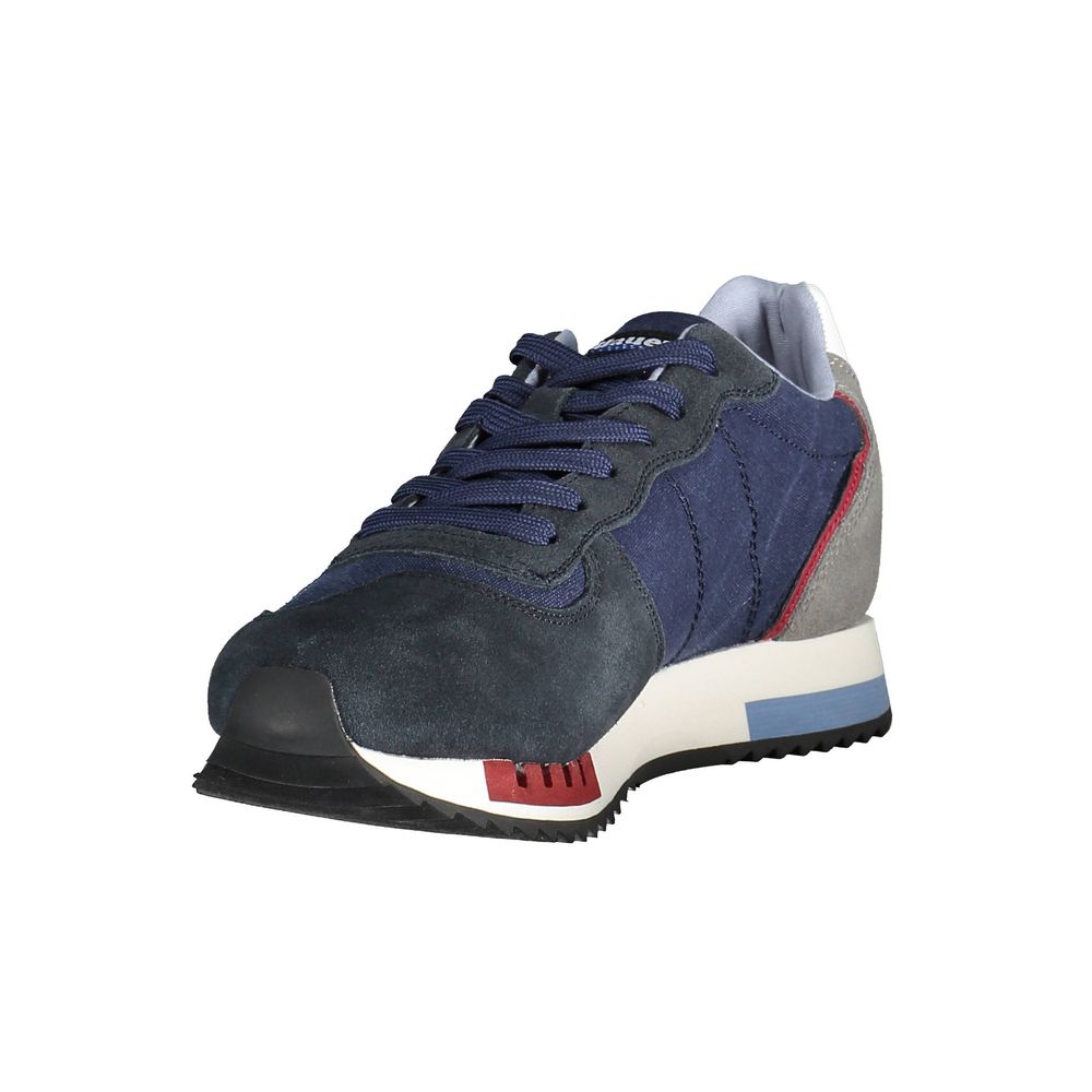 Blauer Blue Polyester Sneaker