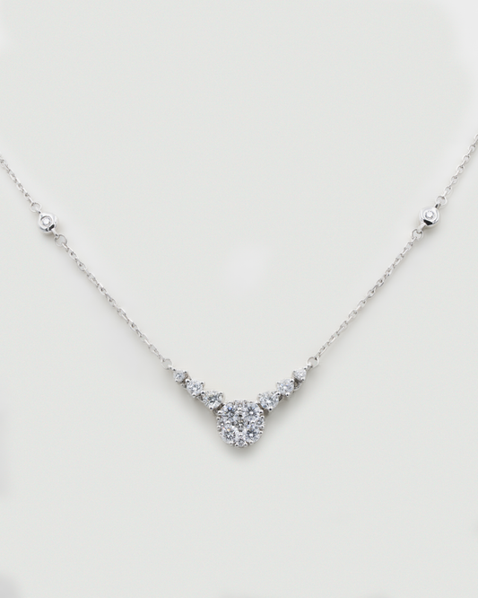 NATURAL DIAMOND GRACE NECKLACE