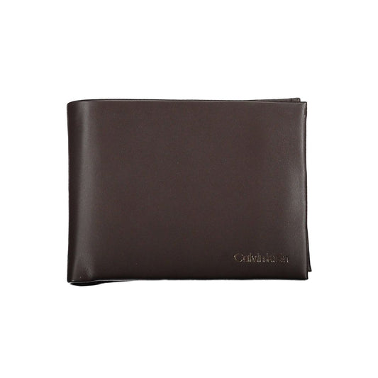 Calvin Klein Elegant Leather Dual-Compartment Wallet