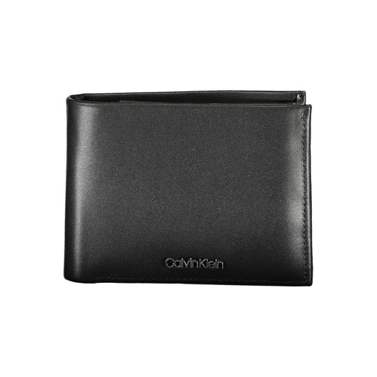 Calvin Klein Sleek Black Leather Wallet for Men