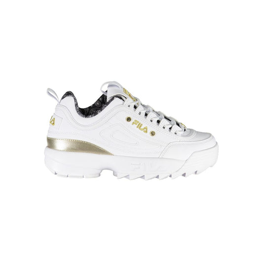 Fila Exquisite White Lace-Up Sneakers