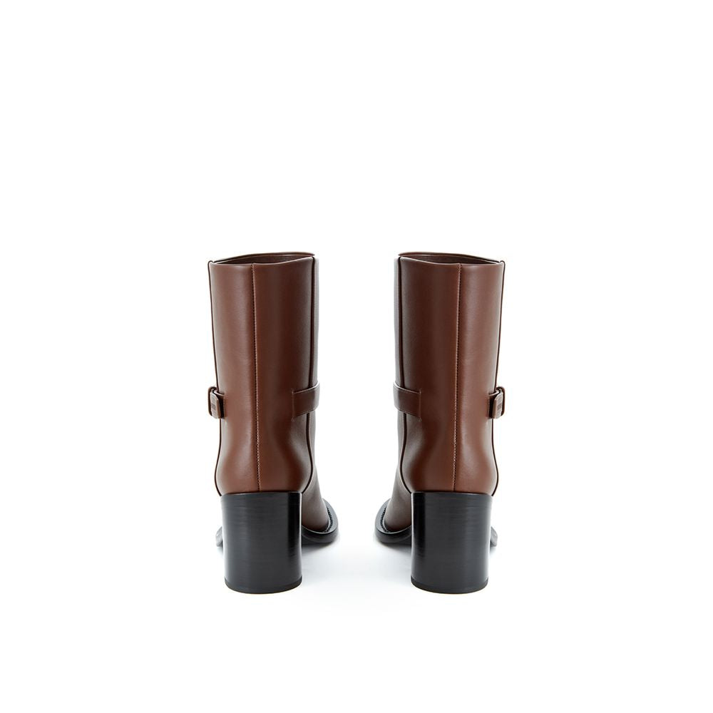 Burberry Brown Leather Boot