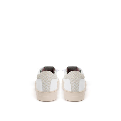 P448 White Leather Sneakers Elegant Casual Footwear