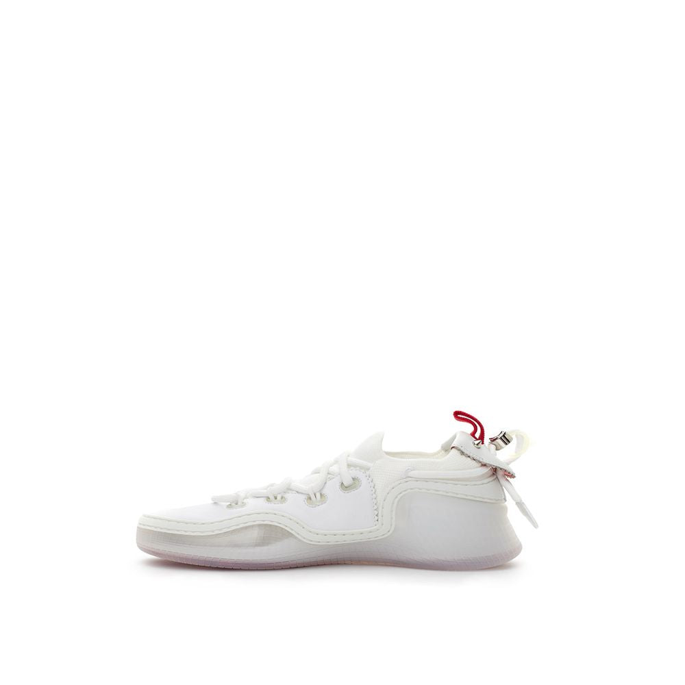 حذاء كريستيان لوبوتان الرياضي باللون الأبيض