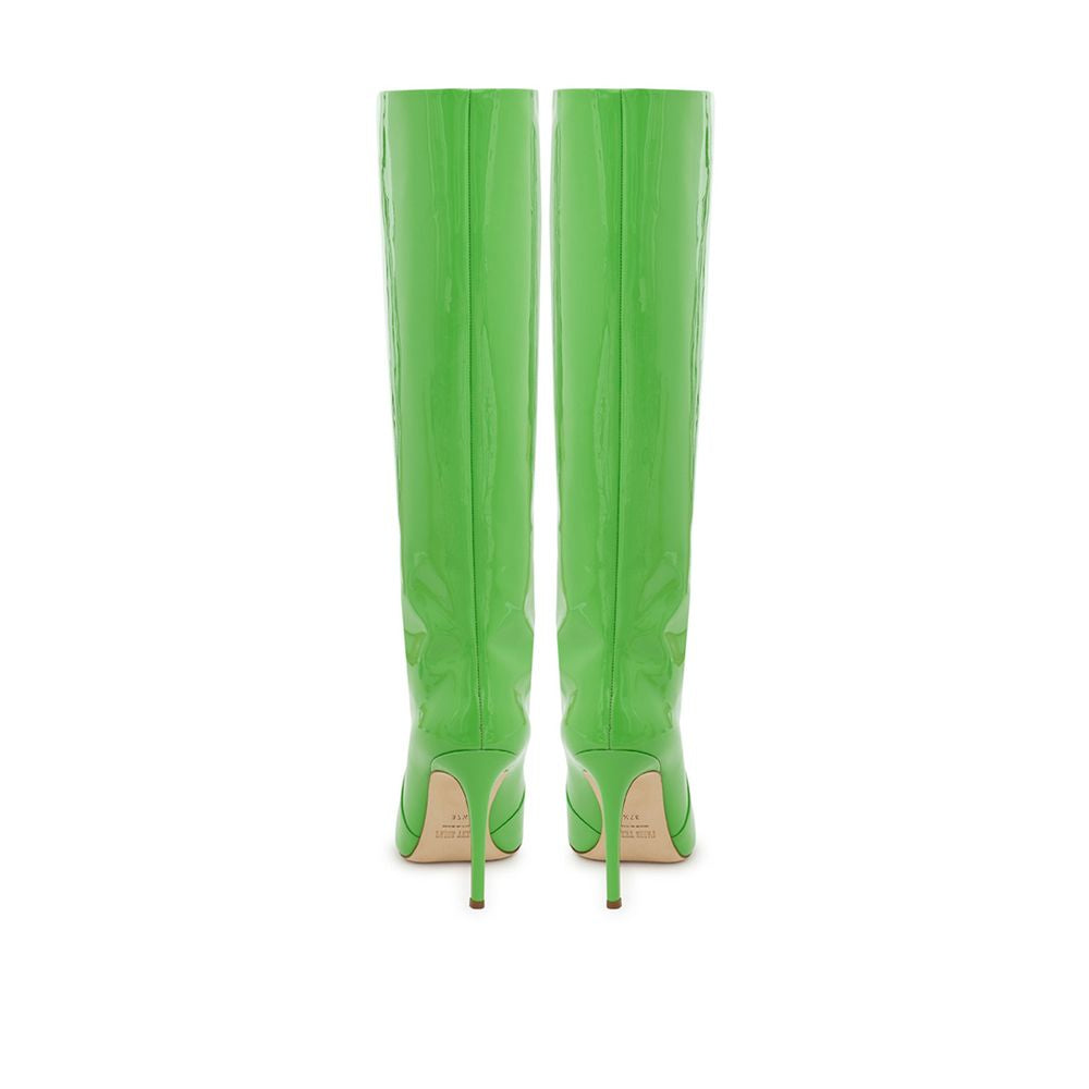 Paris Texas Emerald Elegance Ankle Boots