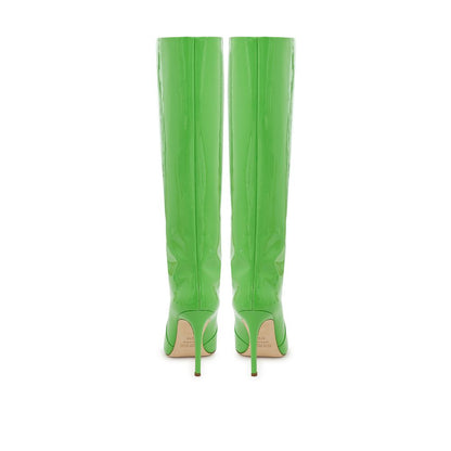 Paris Texas Emerald Elegance Ankle Boots