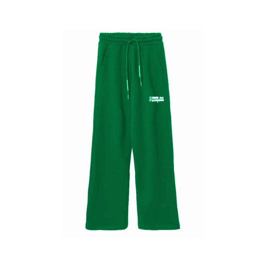 Comme Des Fuckdown Chic Cotton Tracksuit Trousers with Logo Detail