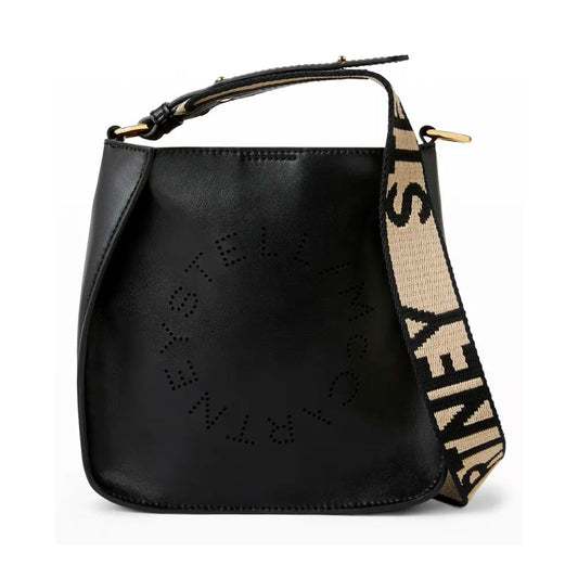 Stella McCartney Black Polyethylene Crossbody Bag