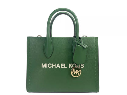 حقيبة مايكل كورس ميريلا الجلدية الصغيرة بسحاب علوي للمتسوقين