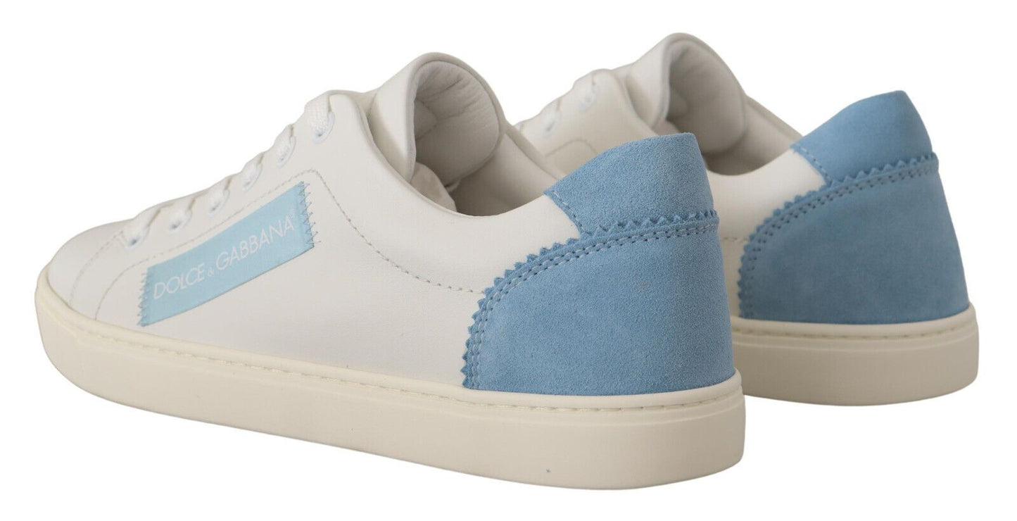 Dolce & Gabbana Exquisite Italian Leather Low-Top Sneakers