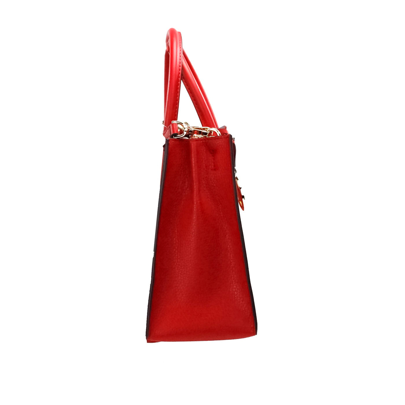 حقيبة كروس مايكل كورس ميرسر متوسطة الحجم من الجلد باللون الأحمر الفاتح
