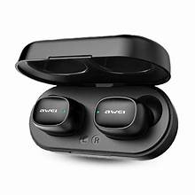 AWEI T58 TWS EARBUDS BLUETOOTH V5.3 TRANSPARENT CASE WIRELESS GAMING SPORTS EARPHONES