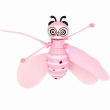 Bee Flying Toy | Hand Induction Flying Bee | Hand Controlled Flying Ball, Small Bee Induction Flying Machine, pink