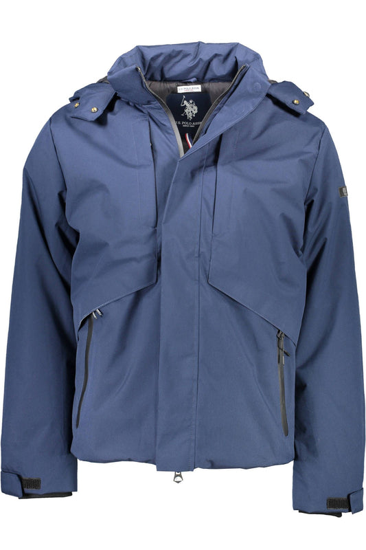 U.S. POLO ASSN. Classic Blue Waterproof Hooded Jacket