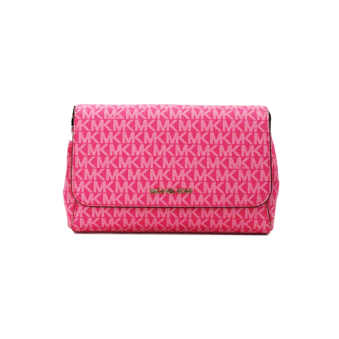 حقيبة مايكل كورس جيت سيت متوسطة الحجم قابلة للتحويل باللون الوردي