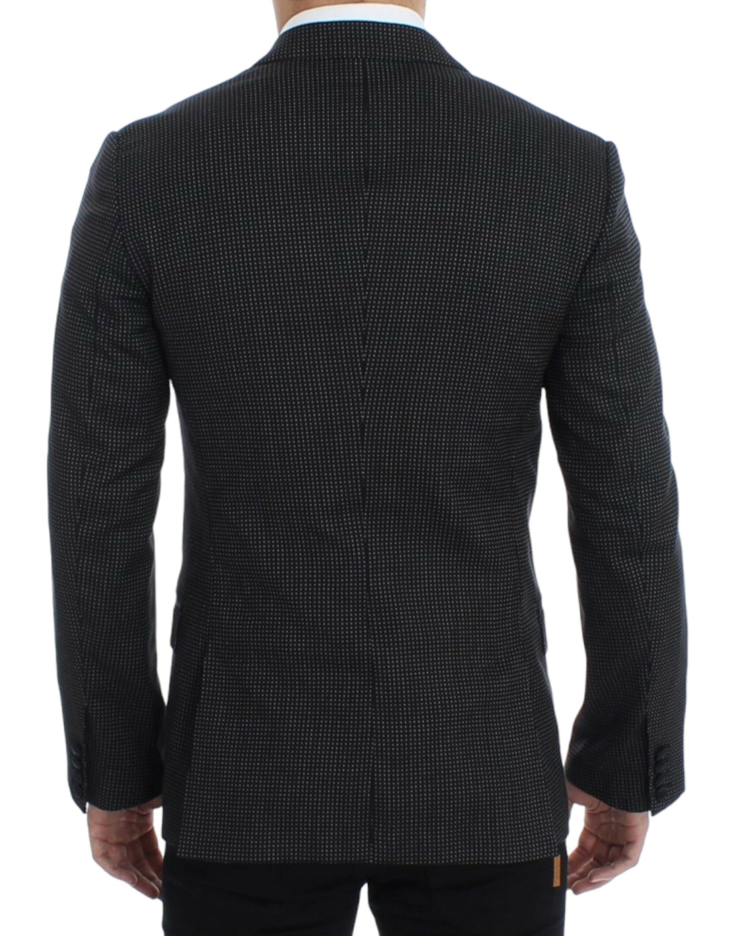 Dolce & Gabbana Black wool slim MARTINI blazer