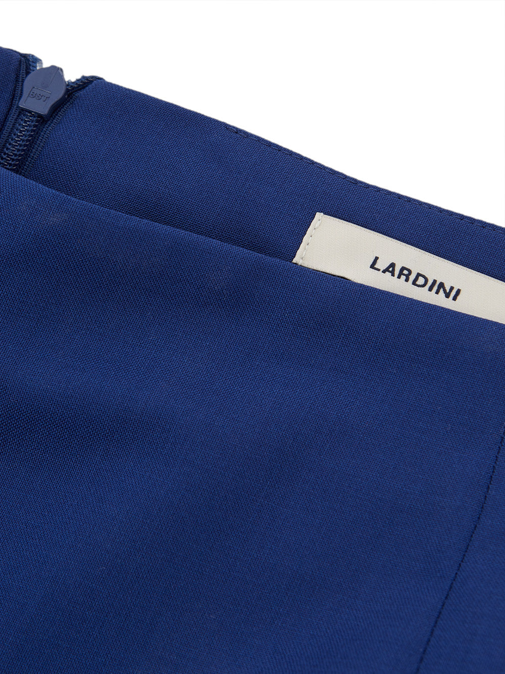 Lardini Blue Pencil Skirt in Wool