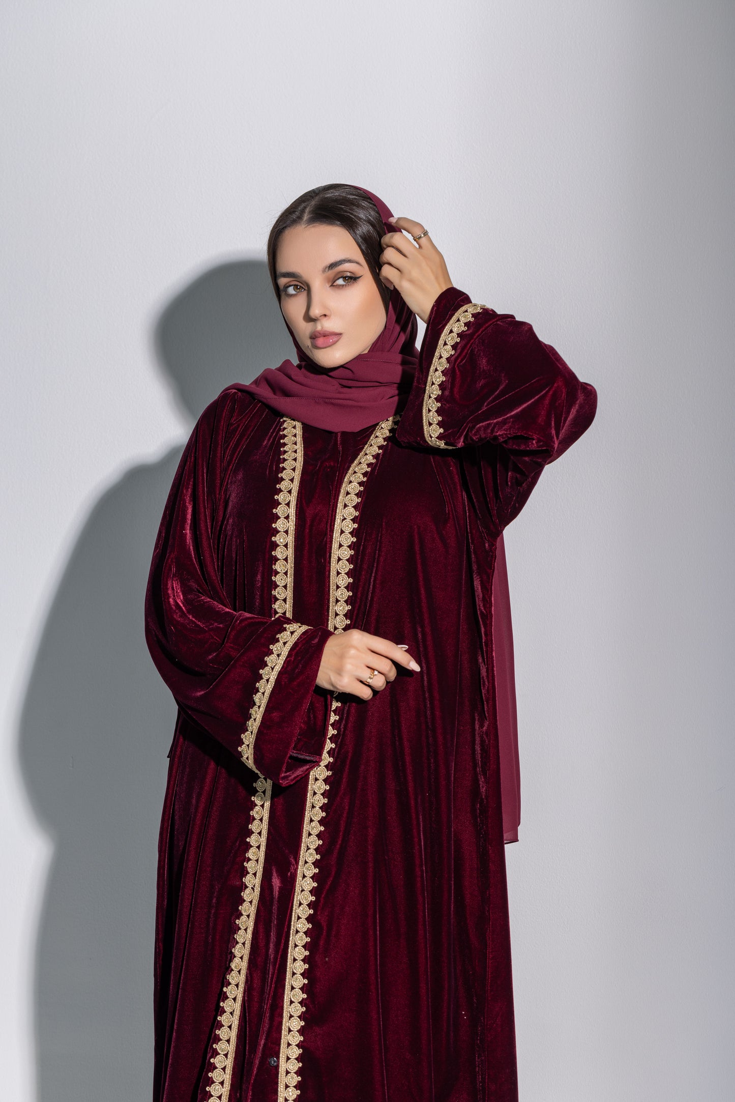 Red Jade Abaya