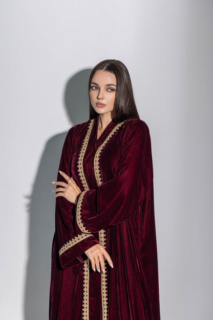 Red Jade Abaya