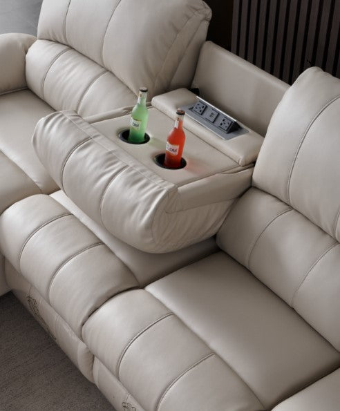 Luxury Italian Leather Corner Sofa