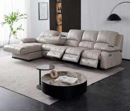 Luxury Italian Leather Corner Sofa