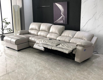 Luxury Italian Leather Corner Sofa