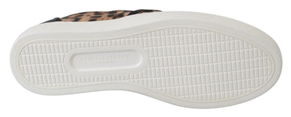 حذاء Dolce &amp; Gabbana الأنيق بطباعة الفهد لراحة أنيقة