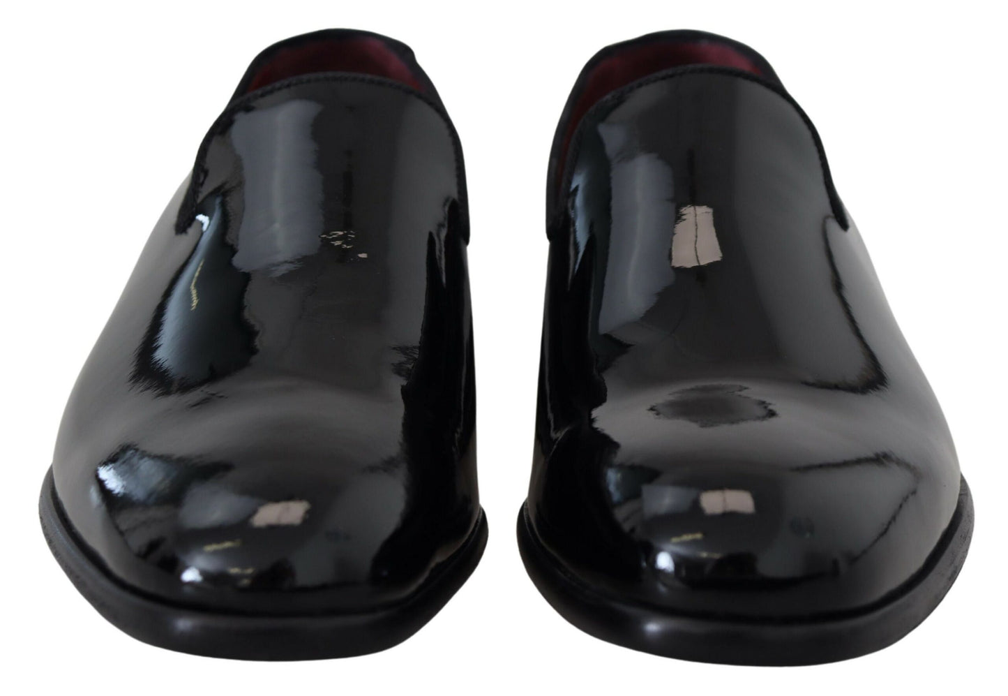 Dolce & Gabbana Sleek Black Patent Loafers