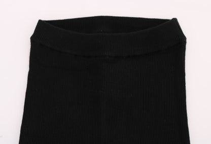 Dolce & Gabbana Elegant Black Cashmere Pants