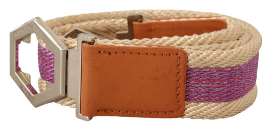 GF Ferre Elegant Multicolor Leather Fashion Belt