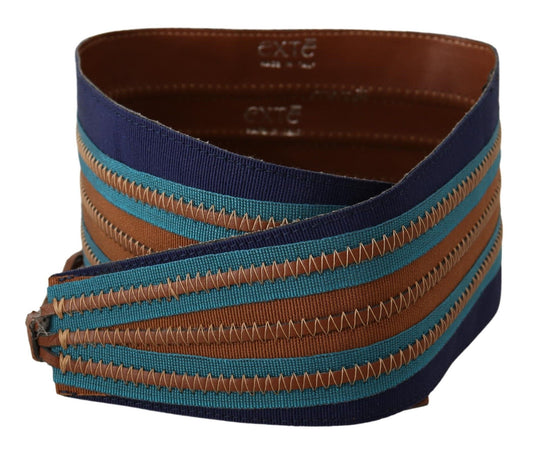 Exte Elegant Multicolor Leather Waist Belt