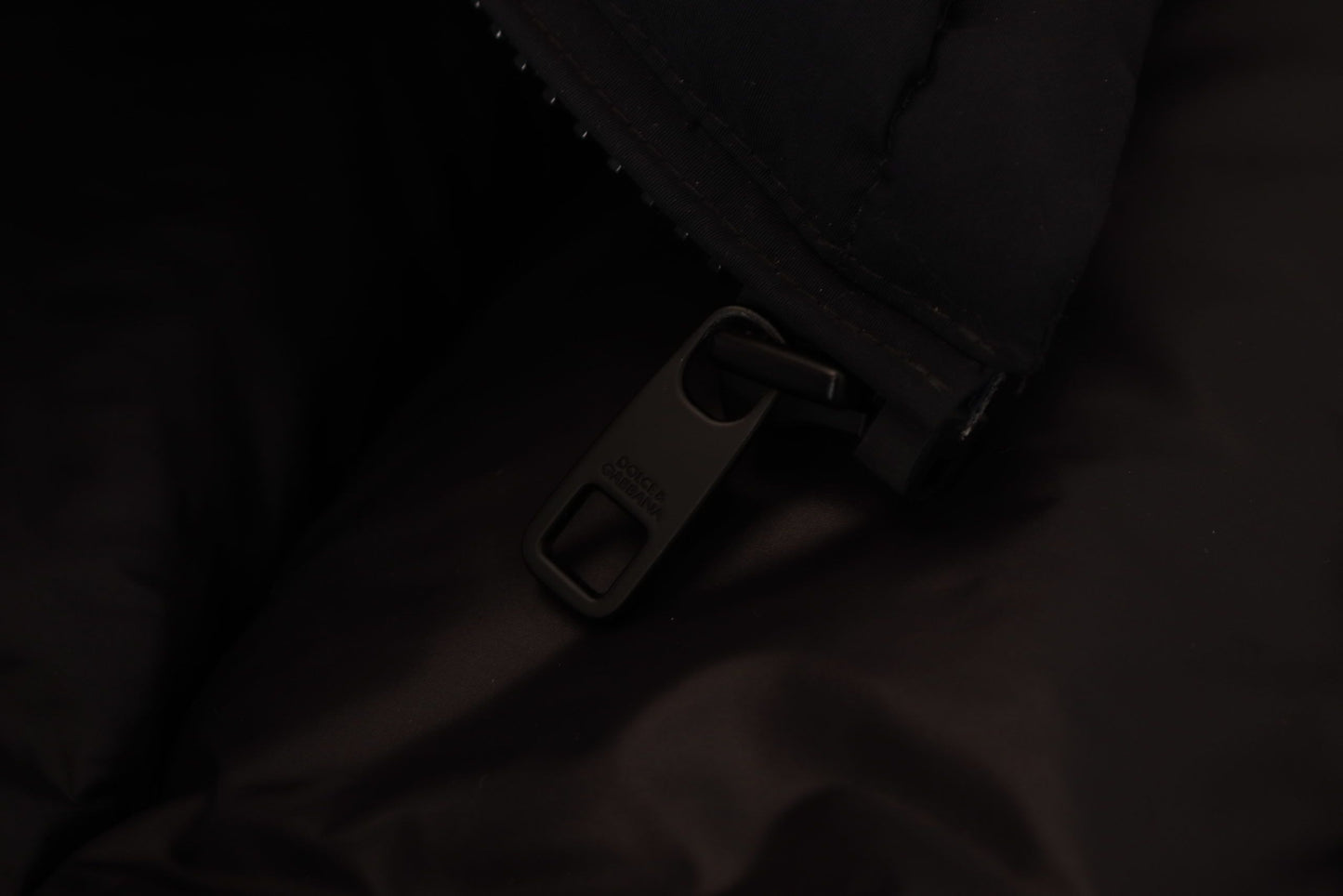 Dolce & Gabbana Sleek Black Hooded Short Sleeve Jacket