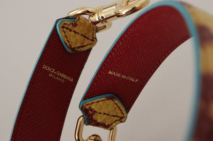 Dolce & Gabbana Elegant Ayers Leather Bag Strap