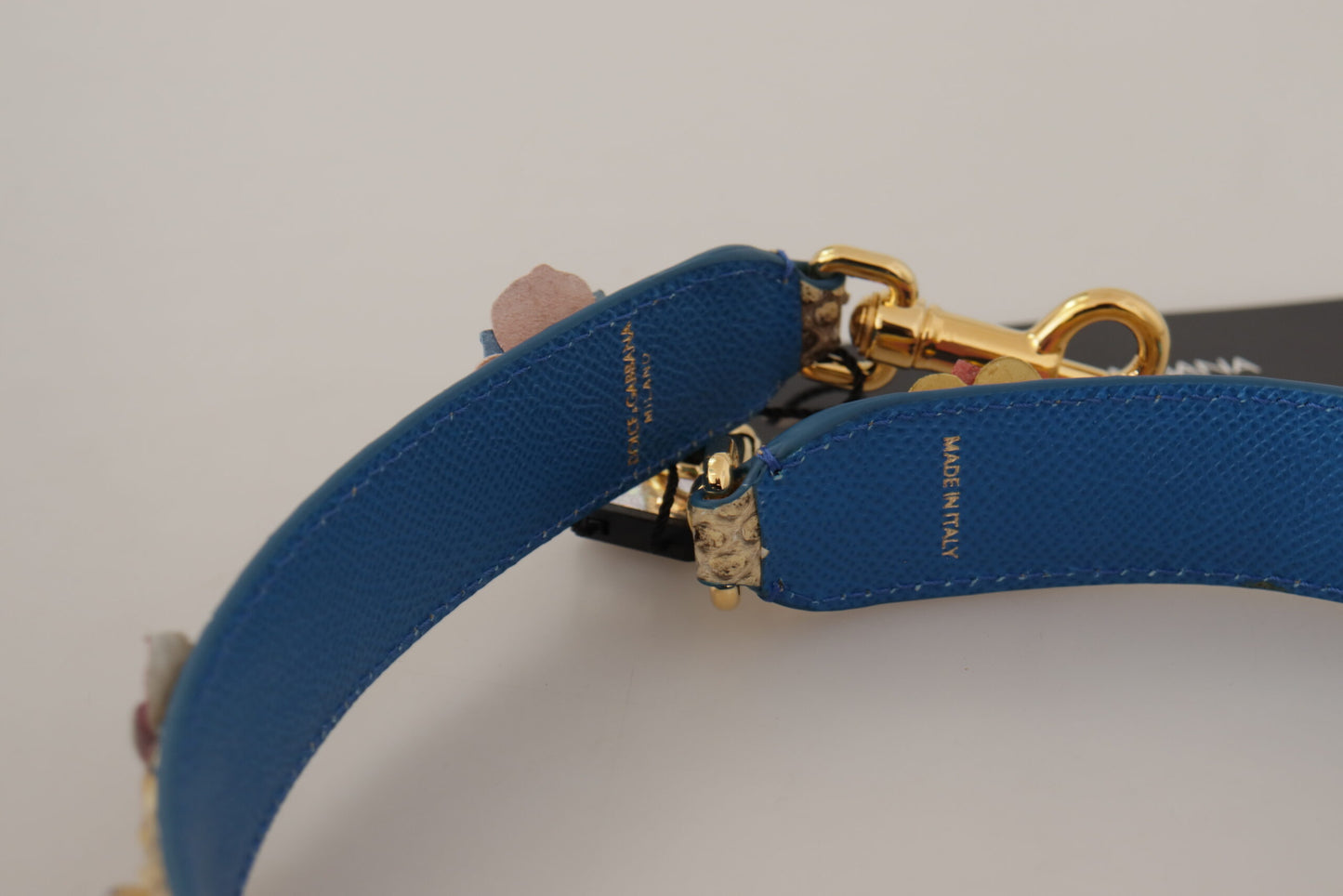 Dolce & Gabbana Elegant Beige Python Leather Strap