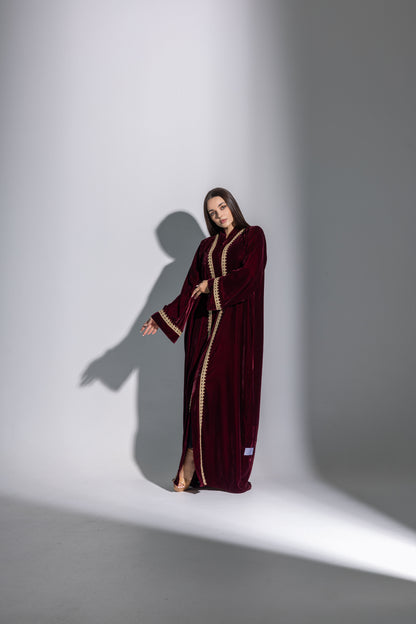 Red Jade Abaya