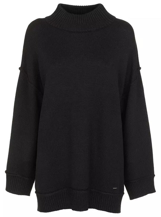 Imperfect Elegant Turtleneck Wool-Blend Sweater