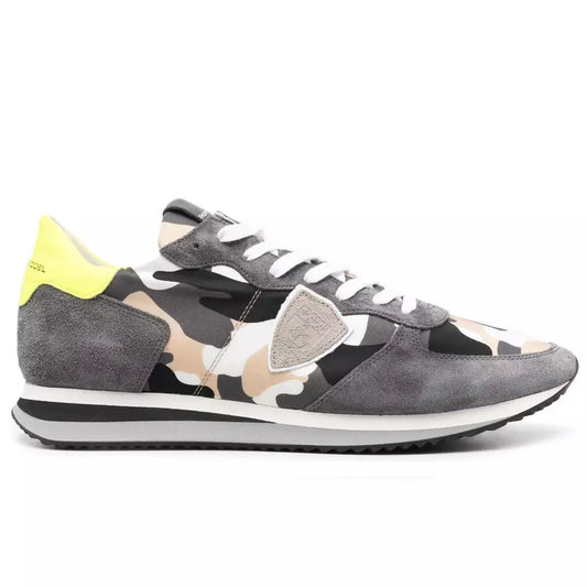 Philippe Model Army Hue Suede Insert Sneakers