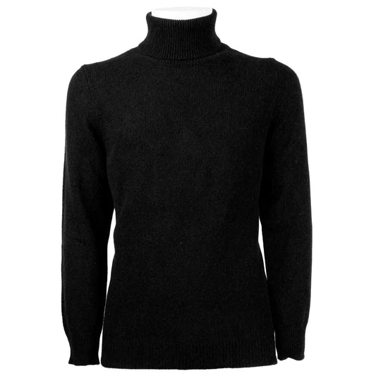 Emilio Romanelli Elegant Men's Cashmere Turtleneck Sweater