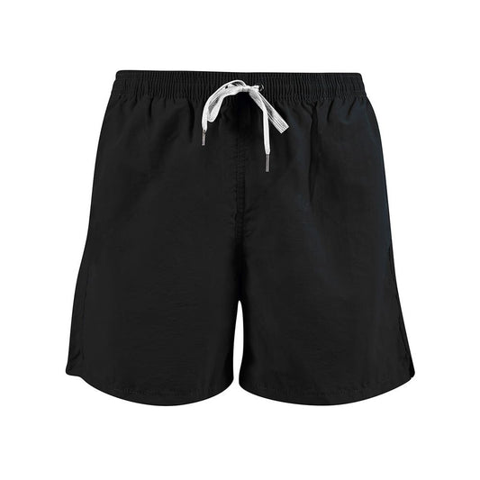 Yes Zee Sleek Black Men's Boxer Shorts for the Modern Man