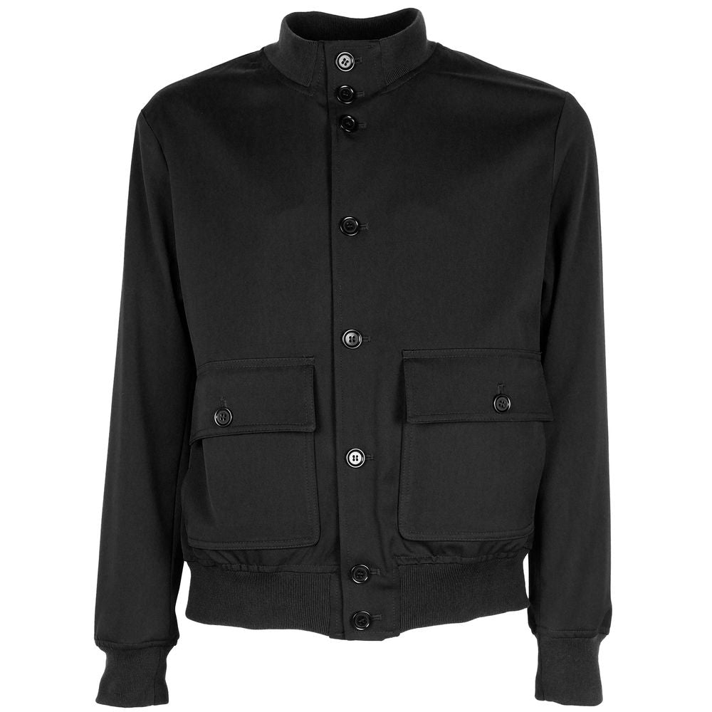 Made in Italy Timeless Virgin Wool Bomber Jacket