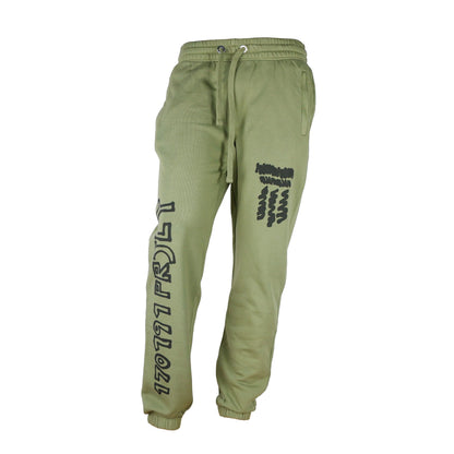 Diego Venturino Green Cotton Jeans & Pant