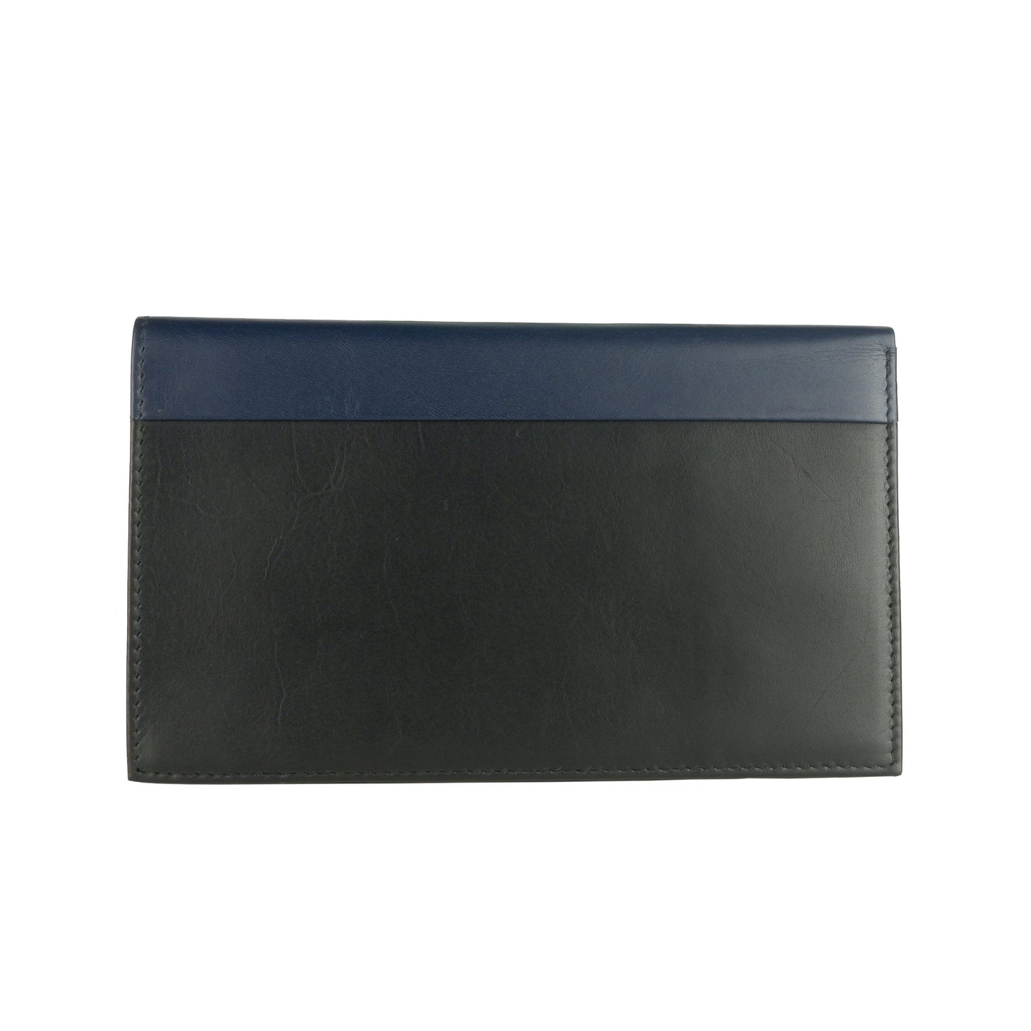 Cavalli Class Blue Leather Di Calfskin Wallet