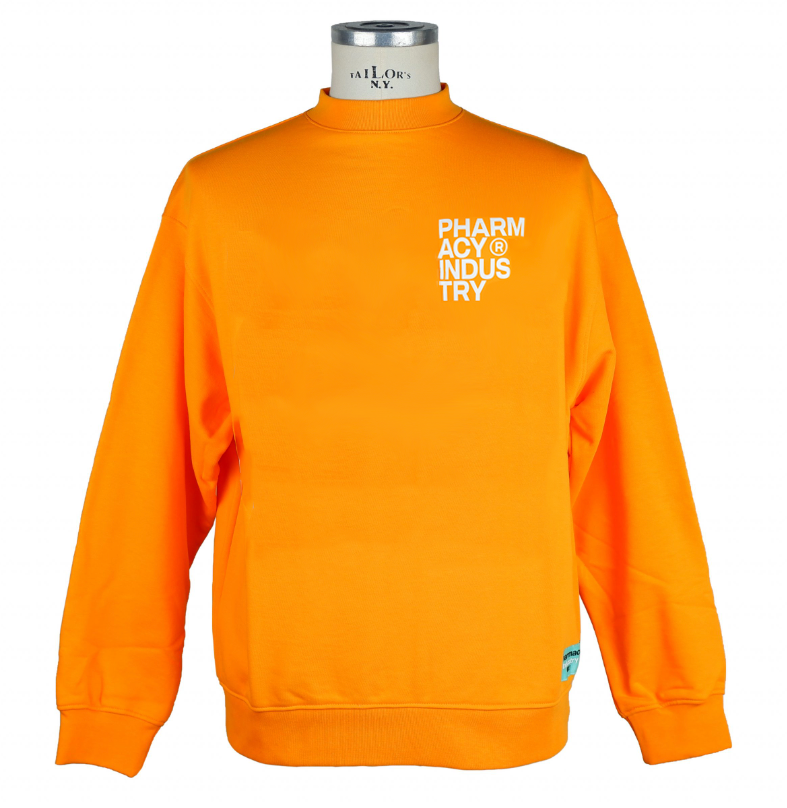 Pharmacy Industry Orange Cotton Sweater
